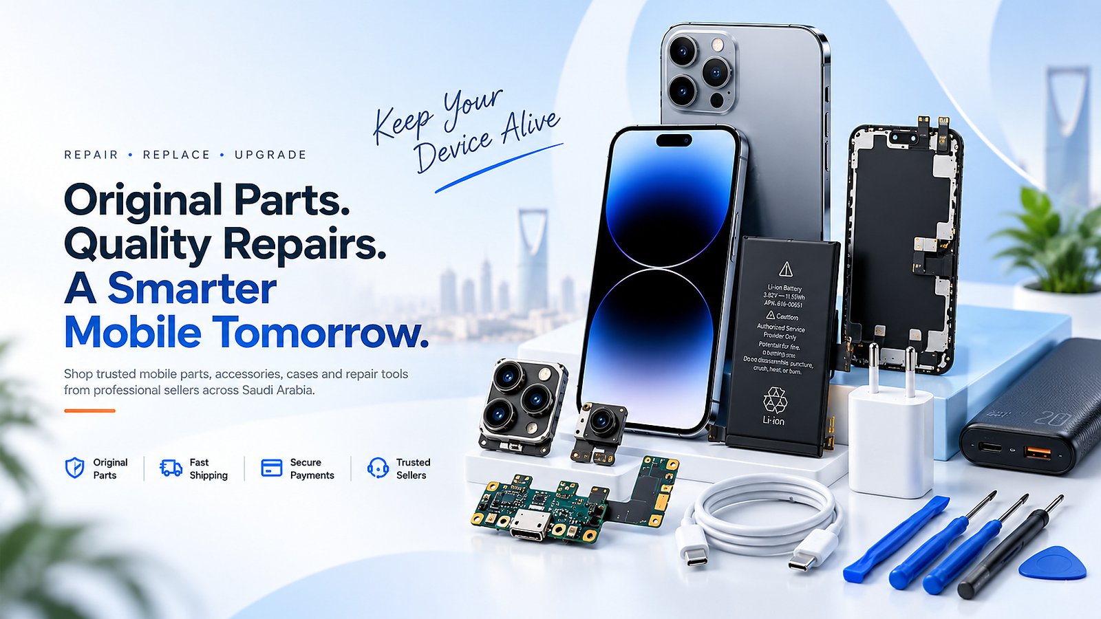 Premium mobile parts marketplace